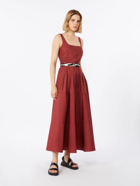 26SS 막스마라 롱 원피스 2616221022600074 Red - MAX MARA