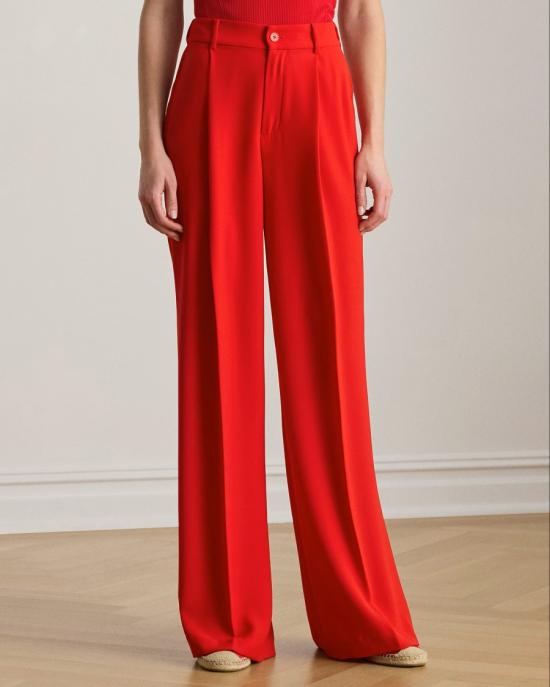 26SS 랄프 로렌 스트레이트 팬츠 200P03582004 Red - RALPH LAUREN