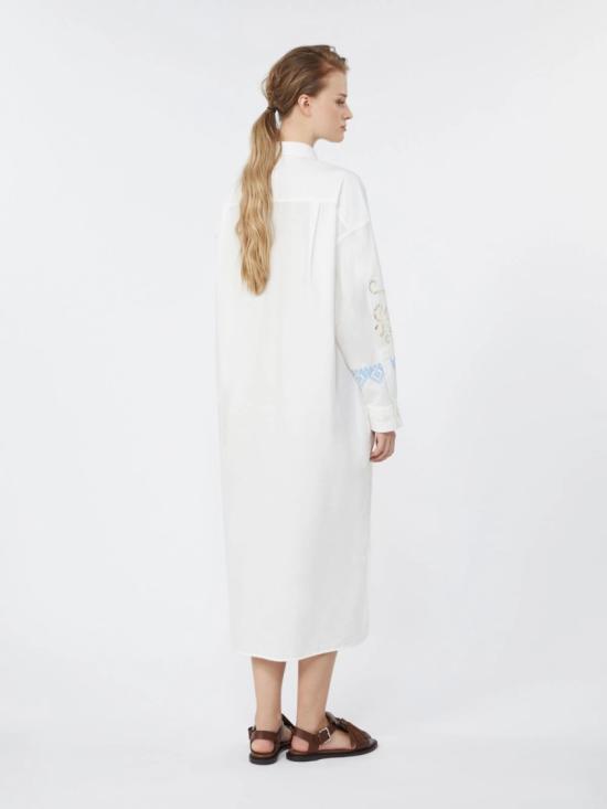 26SS 막스마라 미디 원피스 2615221022600001 White - MAX MARA