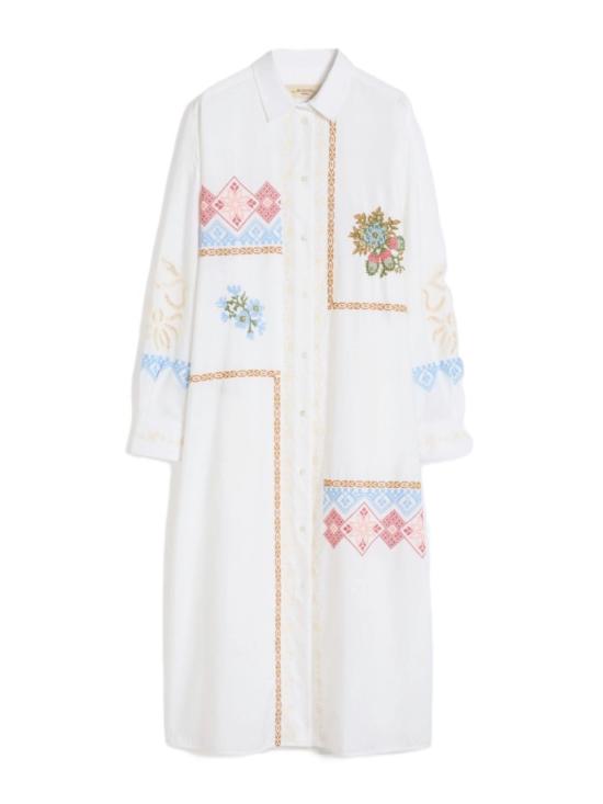 26SS 막스마라 미디 원피스 2615221022600001 White