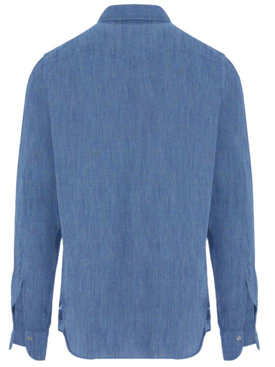 26SS 피나모레 데님 셔츠 C0724D04 Blue - FINAMORE
