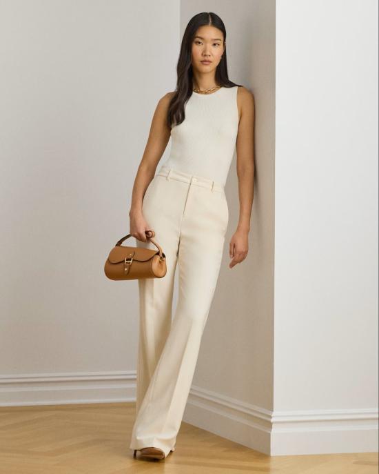 26SS 랄프 로렌 스트레이트 팬츠 200P08857002 Neutrals - RALPH LAUREN