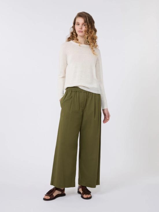 26SS 막스마라 팔라초 팬츠 2615131102600002 Green - MAX MARA