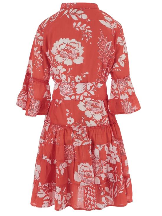 26SS 펩스 칸느 미디 원피스 KIMONO04RED Red - PEPS CANNES