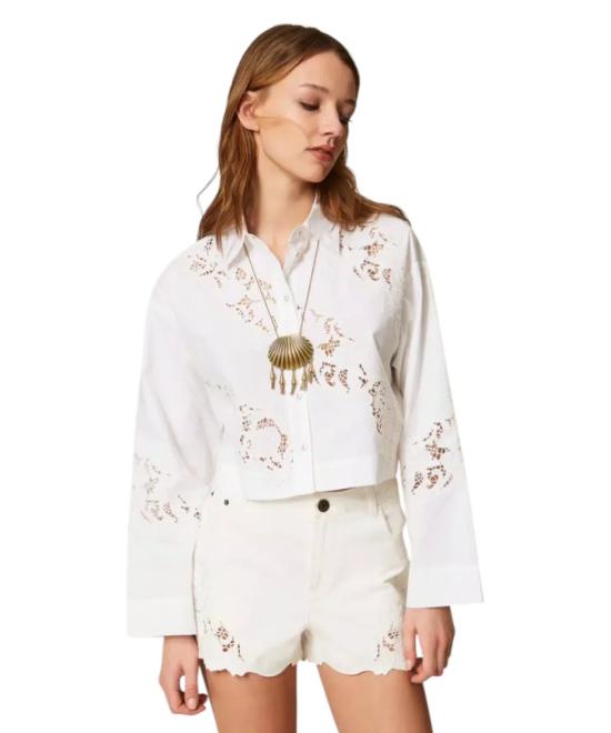 26SS 트윈셋 셔츠 261TT203100001 White - TWINSET