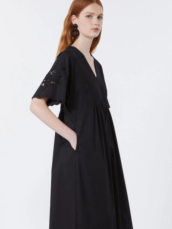 26SS 막스마라 미디 원피스 2615621092600012 Black - MAX MARA