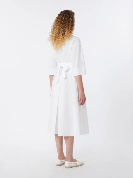 26SS 막스마라 미디 원피스 2615221062600005 White - MAX MARA