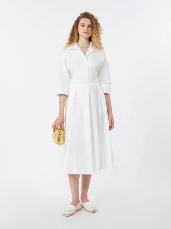 26SS 막스마라 미디 원피스 2615221062600005 White - MAX MARA