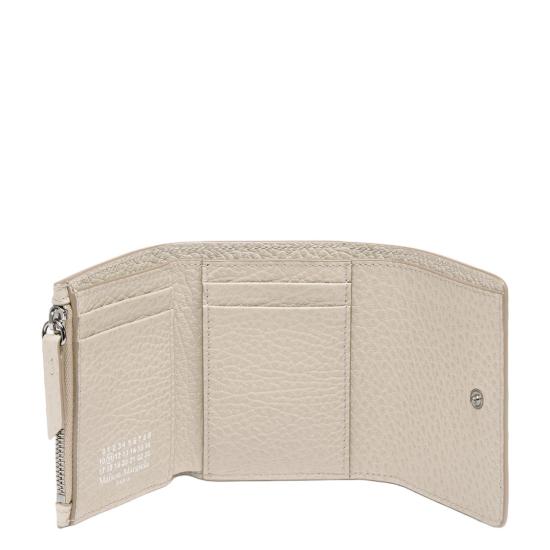 26SS 마르지엘라 지퍼 컴팩트 트라이폴드 지갑 SA3UI0010P4455T8039 Neutrals - MAISON MARGIELA