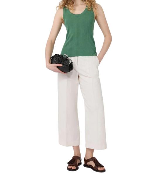 26SS 막스마라 팔라초 팬츠 2615131052600001 White - MAX MARA