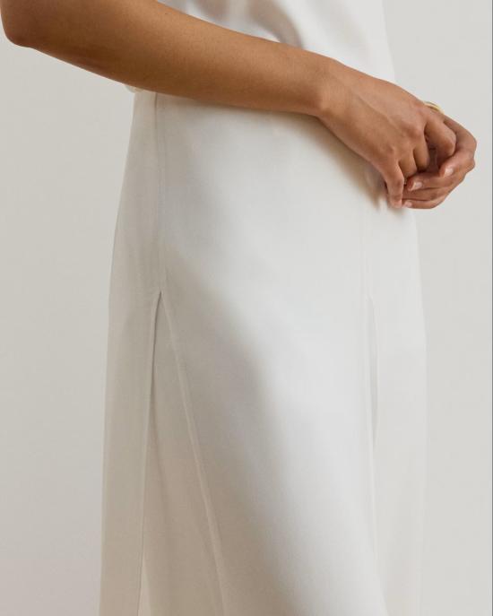 26SS 랄프 로렌 롱 스커트 200P03662001 White - RALPH LAUREN