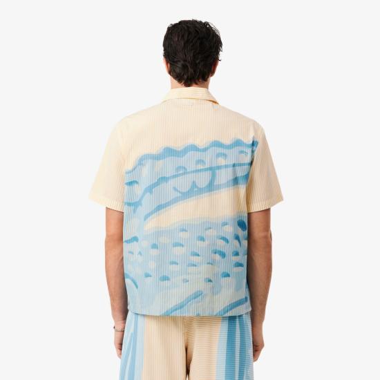 26SS 라코스테 반팔 셔츠 CH19953IY Neutrals - LACOSTE