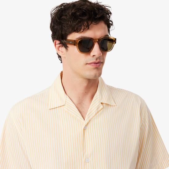 26SS 라코스테 반팔 셔츠 CH19953IY Neutrals - LACOSTE