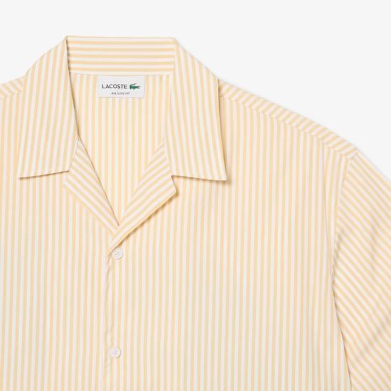 26SS 라코스테 반팔 셔츠 CH19953IY Neutrals - LACOSTE