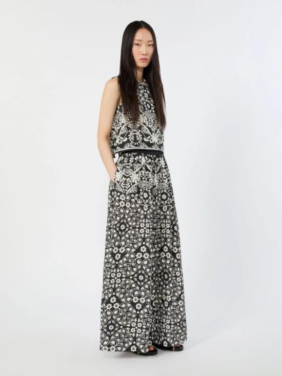 26SS 막스마라 민소매 티셔츠 2615161013600001 Black - MAX MARA