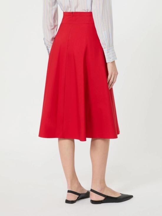 26SS 막스마라 미디 스커트 2616101021600003 Red - MAX MARA