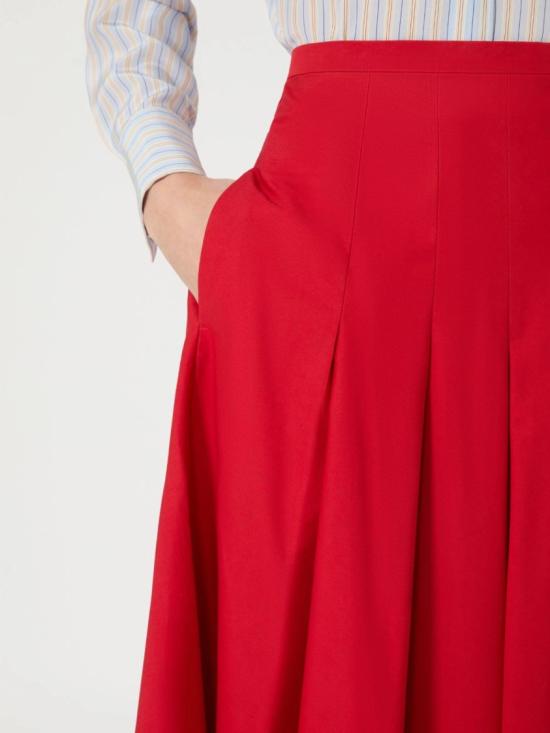 26SS 막스마라 미디 스커트 2616101021600003 Red - MAX MARA