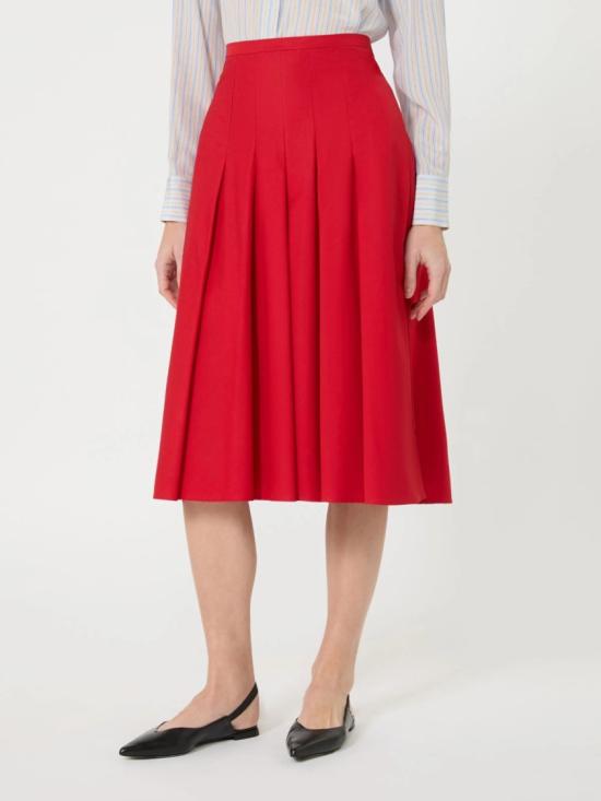 26SS 막스마라 미디 스커트 2616101021600003 Red - MAX MARA
