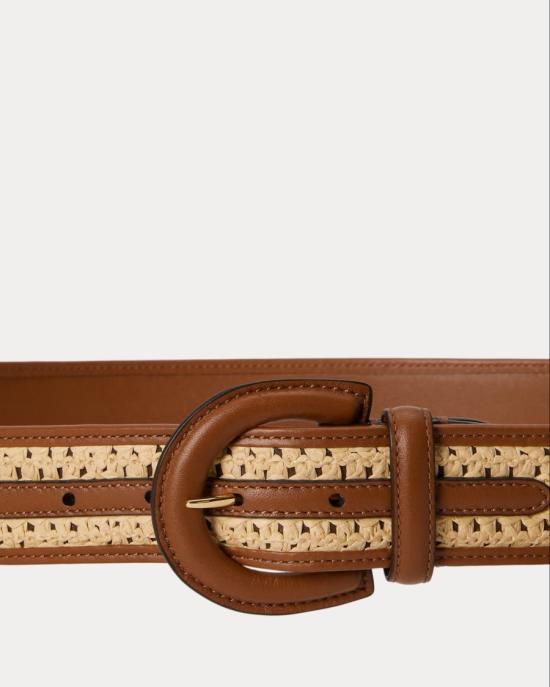 26SS 랄프 로렌 레귤러 벨트 412P10209001 Brown - RALPH LAUREN