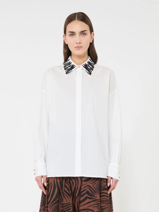 26SS 막스마라 셔츠 2616111022600001 White - MAX MARA