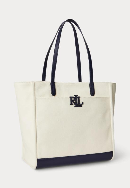 26SS 랄프 로렌 숄더백 431982234002 White - RALPH LAUREN