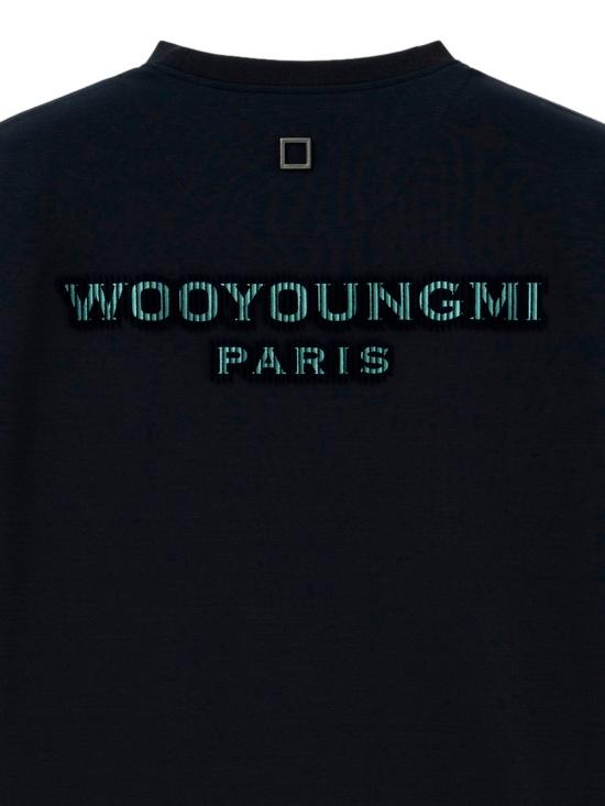 26SS 우영미 반팔 티셔츠 W261TS09704N Black - WOOYOUNGMI