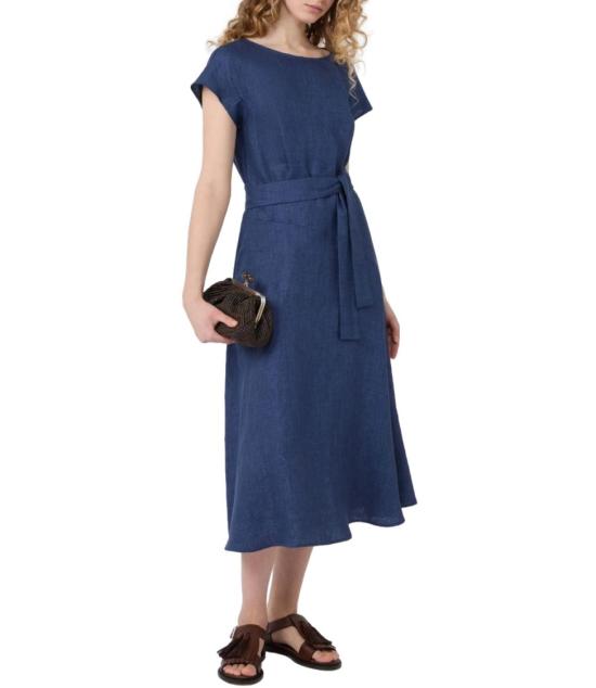 26SS 막스마라 미디 원피스 2615221052600006 Blue - MAX MARA