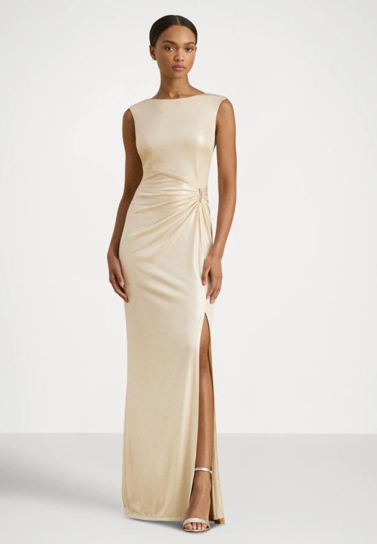26SS 랄프 로렌 롱 원피스 253P04060001 Neutrals - RALPH LAUREN
