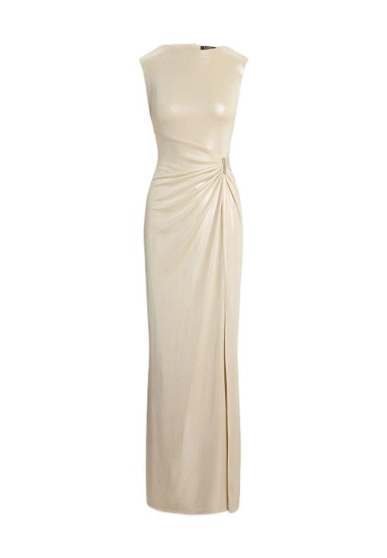 26SS 랄프 로렌 롱 원피스 253P04060001 Neutrals