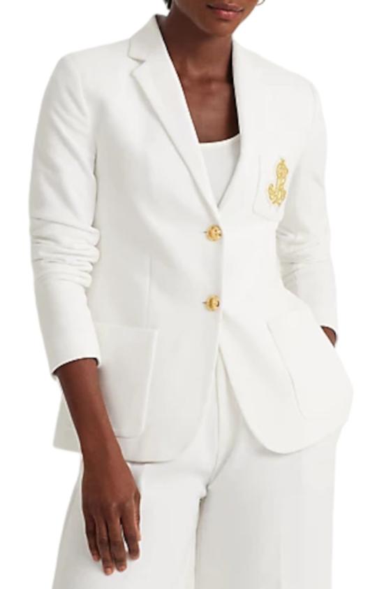 26SS 랄프 로렌 수트 자켓 200797305001 White - RALPH LAUREN