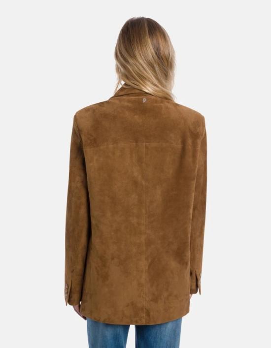 26SS 돈답 무스탕 DJ771PL0586DXXX016 Brown - DONDUP