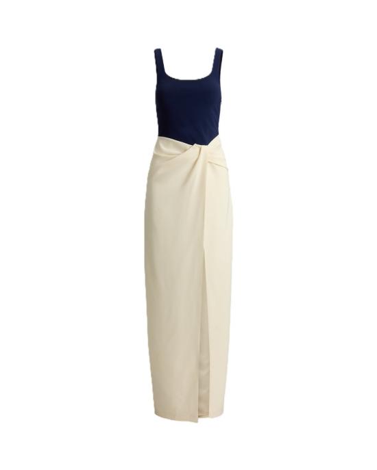 26SS 랄프 로렌 롱 원피스 253P08747001 Neutrals
