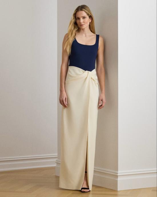 26SS 랄프 로렌 롱 원피스 253P08747001 Neutrals - RALPH LAUREN