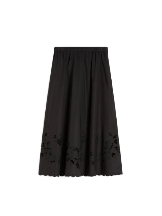 26SS 막스마라 롱 스커트 2615101082600012 Black
