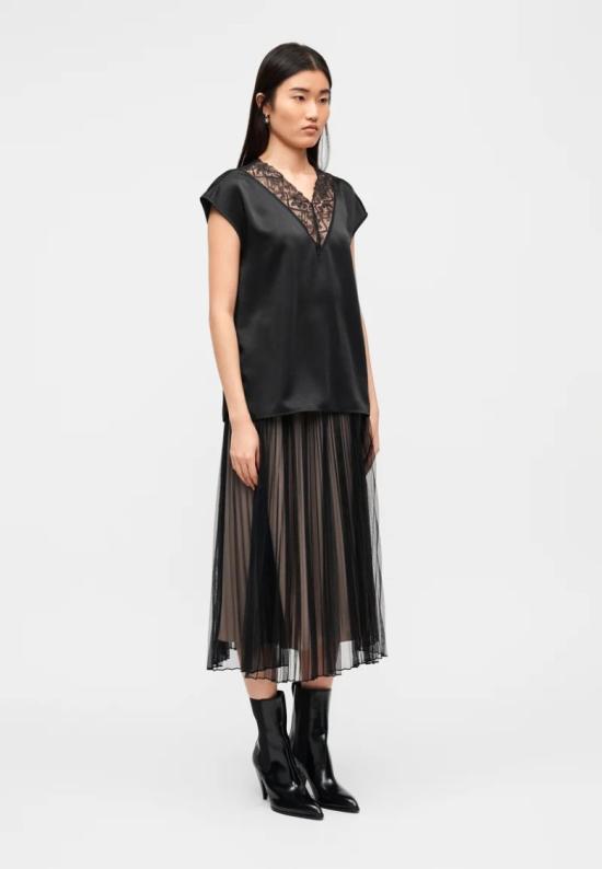 26SS 막스마라 민소매 티셔츠 2615161011600001 Black - MAX MARA