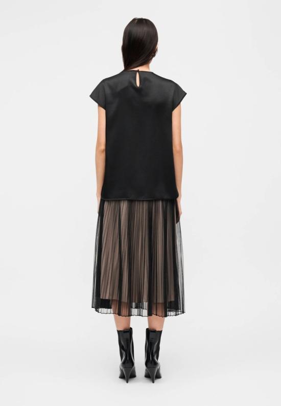 26SS 막스마라 민소매 티셔츠 2615161011600001 Black - MAX MARA