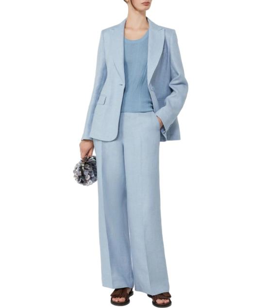 26SS 막스마라 팔라초 팬츠 2615131112600025 Blue - MAX MARA