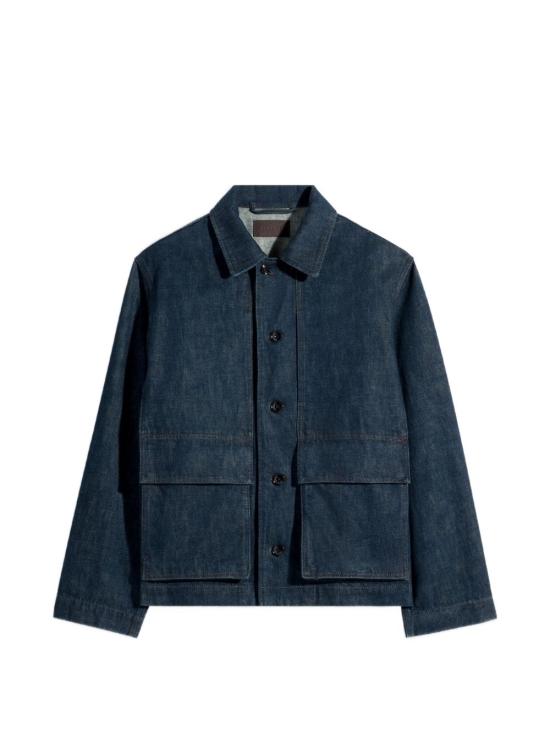 26SS 르메르 데님 자켓 OW1223 LD1056 760 HEAVY INDIGO ORGANIC DOM