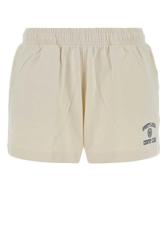 26SS 스포티앤리치 숏팬츠 SH03776218WH37 ECRU White - SPORTY & RICH