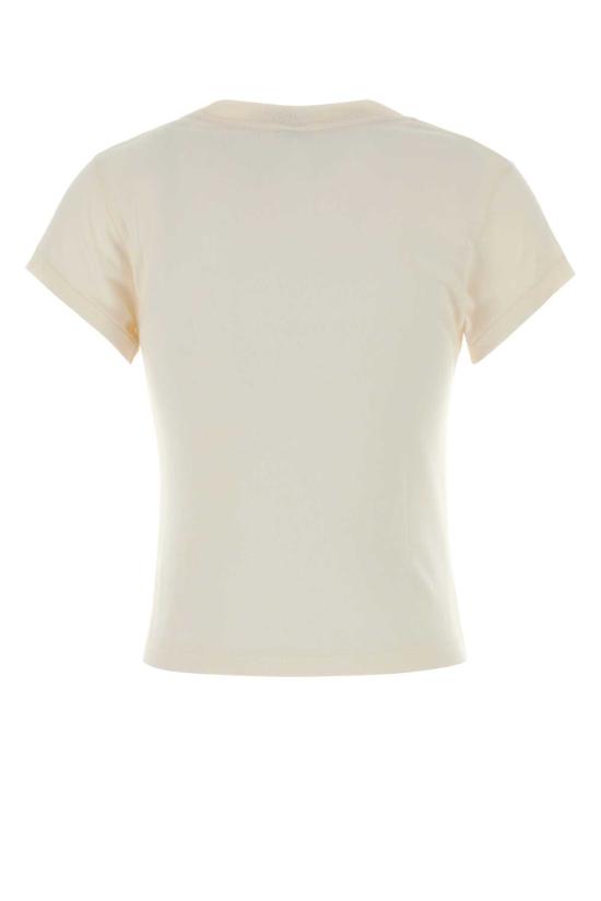 26SS 스포티앤리치 반팔 티셔츠 TO11176218WH37 ECRUNAVY White - SPORTY & RICH
