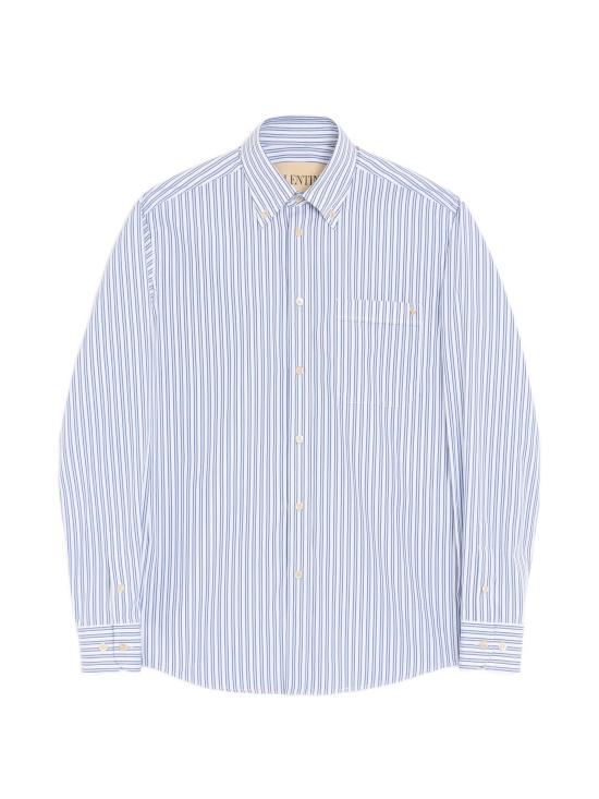 26FW 발렌티노 가라바니 긴팔 셔츠 9V3ABS80BHS CR1 Azzurro
