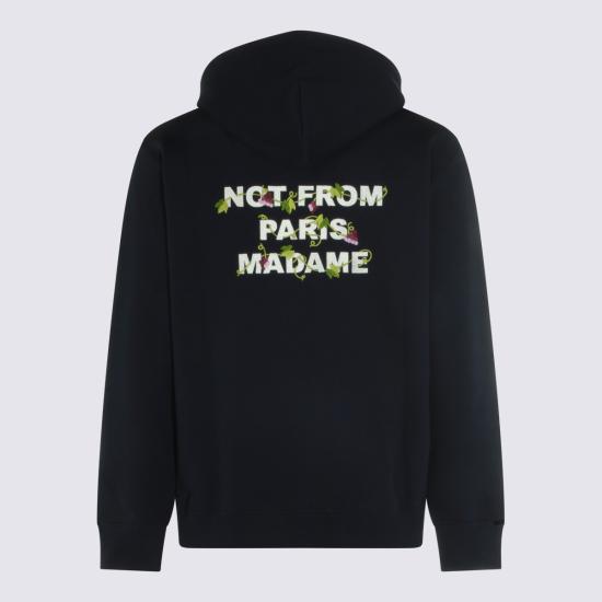 26FW 드롤드무슈 후드 티셔츠 LHO208 CO127NY Navy - DROLE DE MONSIEUR