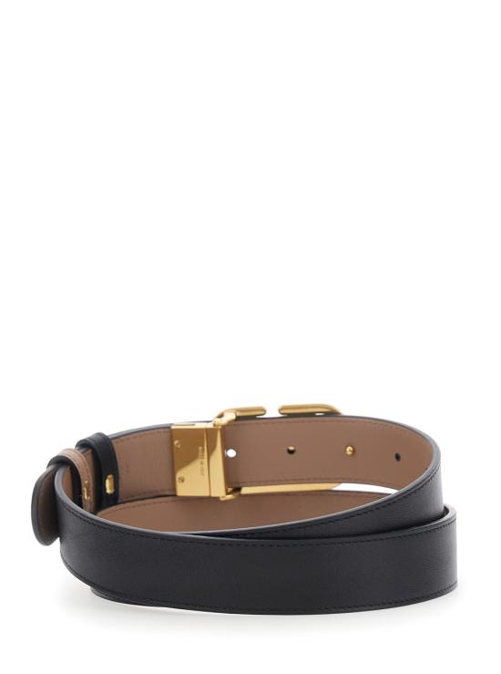 26FW 발렌티노 가라바니 레귤러 벨트 9W2T0SQ3ZDMFKF Black - VALENTINO GARAVANI