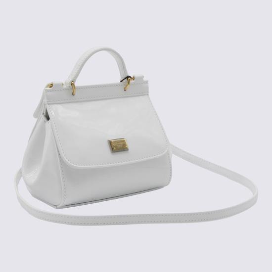 26FW [키즈] 돌체앤가바나 토트백 EB0003 A106787682 Bianco - DOLCE & GABBANA