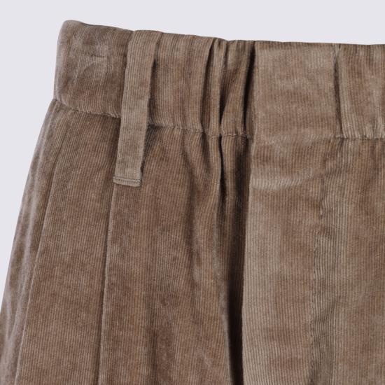 26FW 브루넬로 쿠치넬리 스트레이트 팬츠 MP547P9274 C3368 CAPPUCCINO - BRUNELLO CUCINELLI