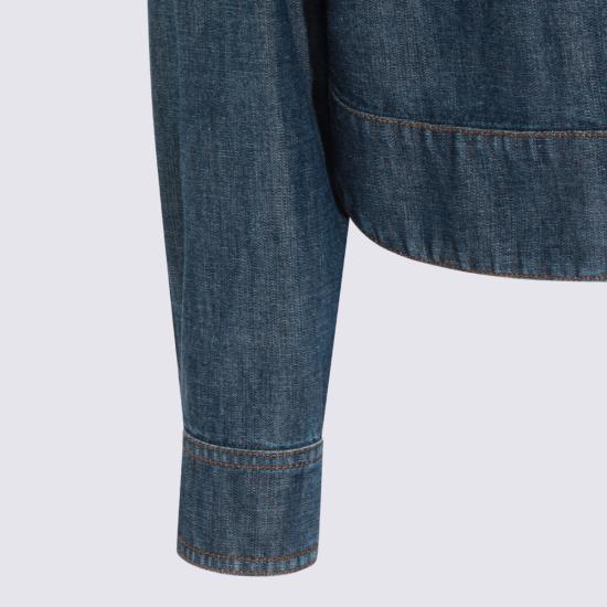 26FW 펜디 데님 자켓 FLF861 AW8HF0QB0 Denim - FENDI