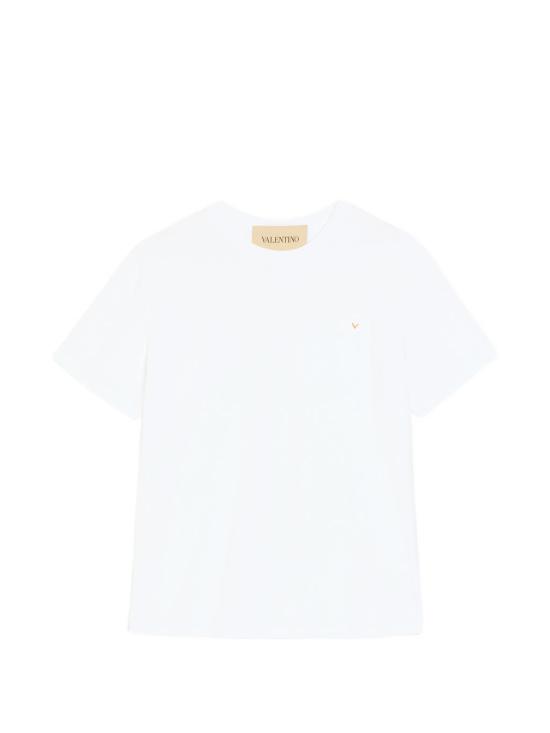 26FW 발렌티노 가라바니 반팔 티셔츠 9V3MG10VBGR 0BO Bianco