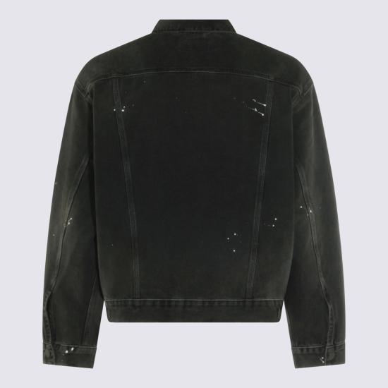 26FW 칼하트 WIP 데님 자켓 I033352 89EJ DESTROY WASH BLACK - CARHARTT WIP
