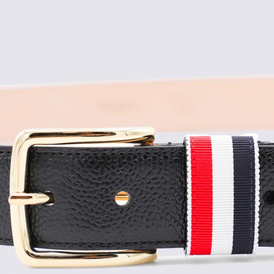 26FW 톰브라운 카프스킨 페블 레더 벨트 MCX039A 00198001 - THOM BROWNE
