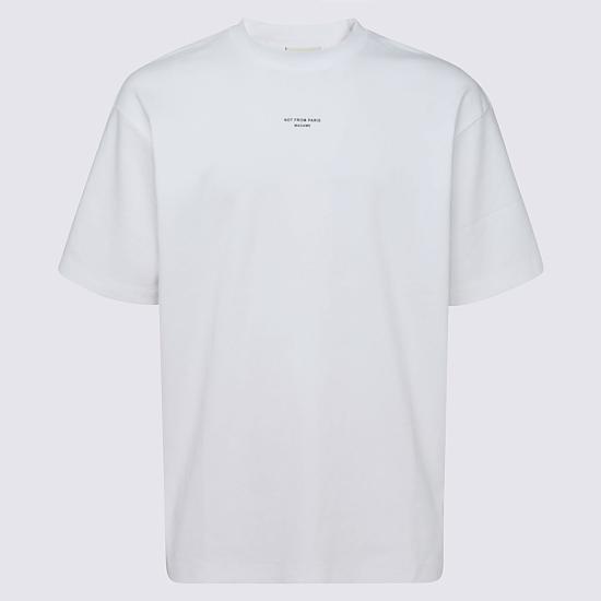 26FW 드롤드무슈 반팔 티셔츠 PERMTS202 CO002OPW OPTIC WHITE